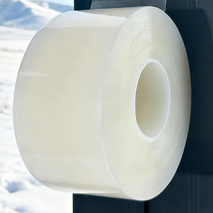 Window Sealing Tape, Window AC Insulation Tape, White 3 Inch x 65 FT | Waterproof Blocker for Cold Heat Air, Windproof, No Residue Strong adheisve