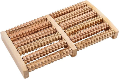 Six Row Roller Massager, A Multi-Point Foot Treatment and Massage Tool That Promotes Foot Health(Large)