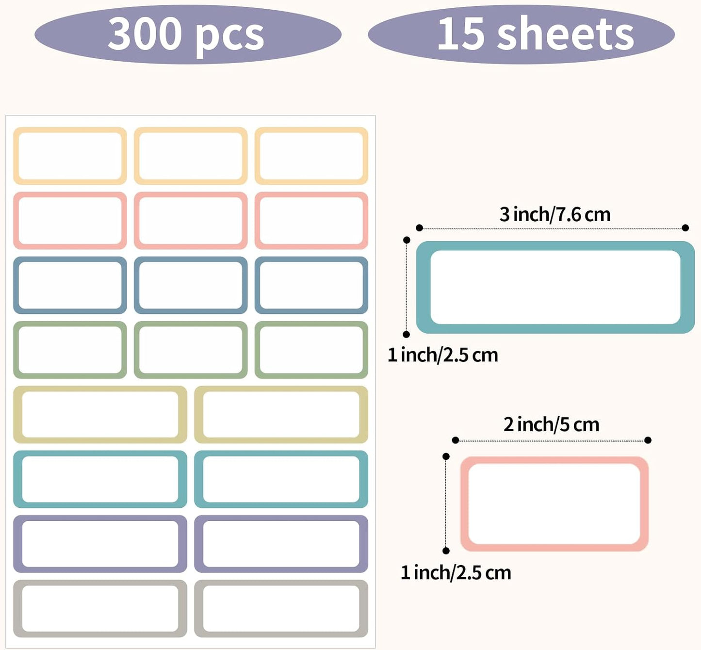 1000 Blank Removable Freezer Labels, Blank Removable Labels Water Oil Resistant with Perforation Line for Food Containers Jars Pantry Organization (Each Measures 1x 3 Inch)