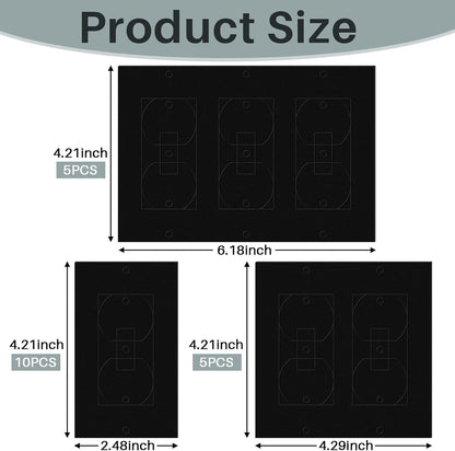 Tondiamo 40 Pcs White Wall Insulation Gasket Rectangle Wall Plate Outlet Sealers Foam Replacement Weatherproof Gasket Sealer Energy Saving for Electrical Outlet Plates Switch Covers