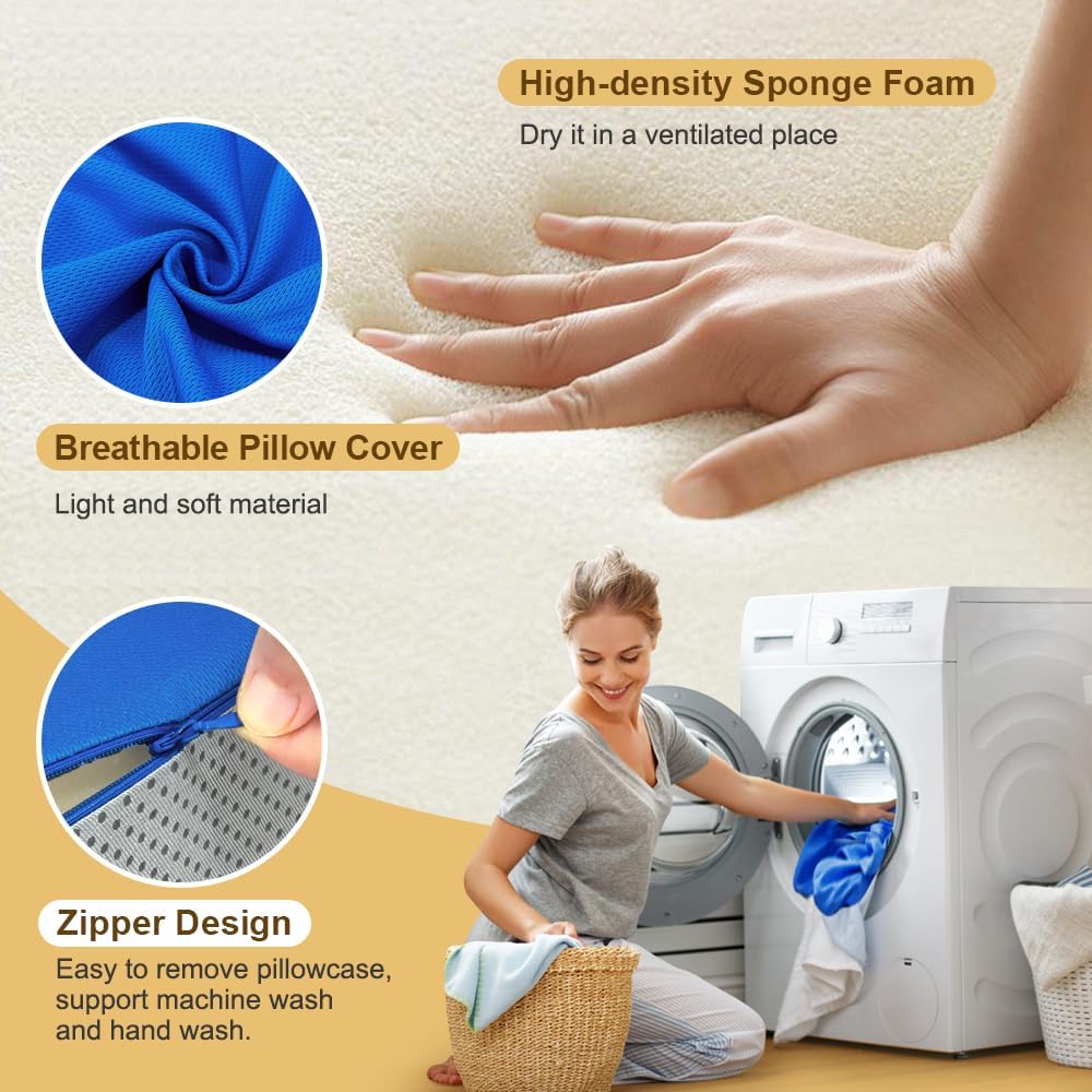Blanket Lifter for Feet-Sheet Lifters for Foot of Bed Blanket Elevation Wedge Foot Cradle Tent Sleep Support Raiser Supplies Foam Block Toes Pain Leg Knee Ankle Post Surgery Recovery