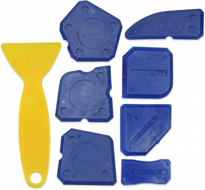 3 PCS Silicone Caulking Tools, Sealant Grout Finishing Sealing Caulk Tool Kit for Bathroom Kitchen, Caulking Finishing Tools, Caulk Smoothing Tool