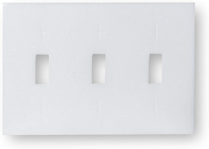 Stick 'N' Seal Adhesive Backed Triple Switch Draft Sealers. Save Energy and Money. Pack of 3