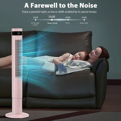 Antarctic Star Tower Fan 42INCH, PINK