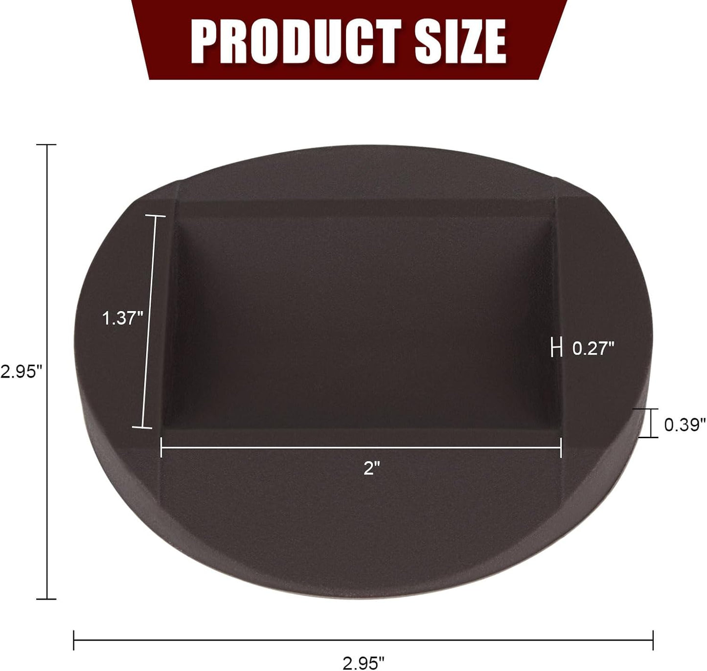 Bed Stoppers Furniture Stopper, Wheel Stoppers Furniture Caster Cups - Premium Solid Silicone Caster Cups Fits to All Floors & Wheels of Sofas, Chairs, Beds, Prevents Scratches (8)