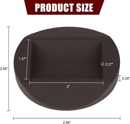 Bed Stoppers Furniture Stopper, Wheel Stoppers Furniture Caster Cups - Premium Solid Silicone Caster Cups Fits to All Floors & Wheels of Sofas, Chairs, Beds, Prevents Scratches (8)