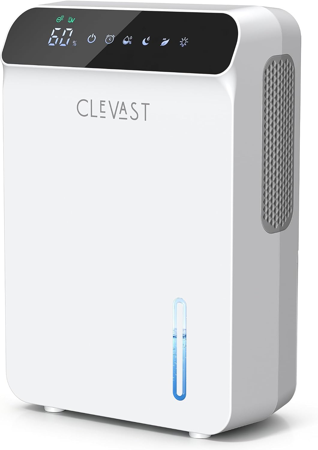 Small Dehumidifier for Bathroom, Bedroom, Quiet Operation, Portable | 30 oz Water Tank, Auto Shut-Off, Compact Mini Ultra-Quiet 24dB Dehumidifier for Closet, Camper & Small Spaces