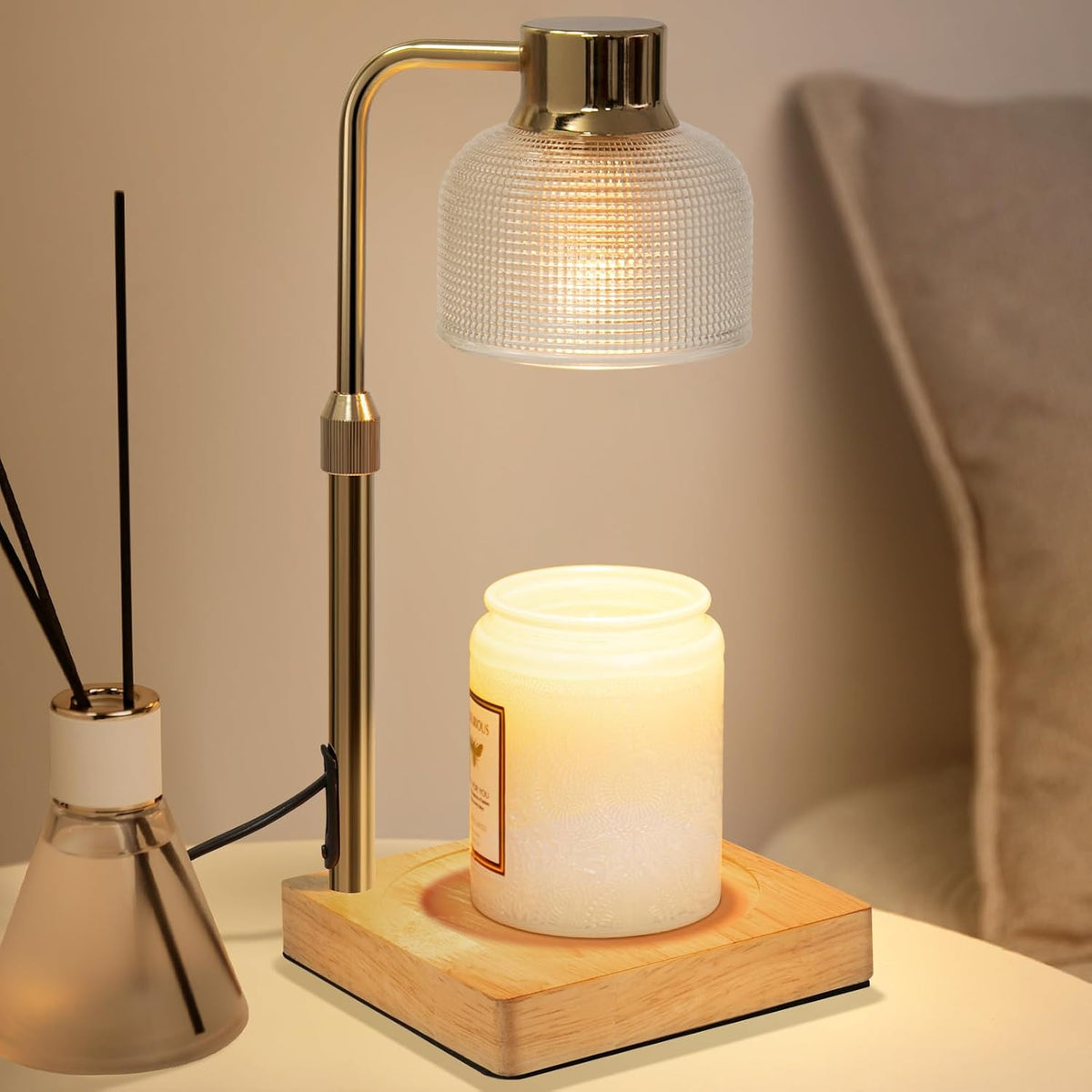Candle Warmer Lamp with Timer, Birthday Gift for Women, House Warming Gift