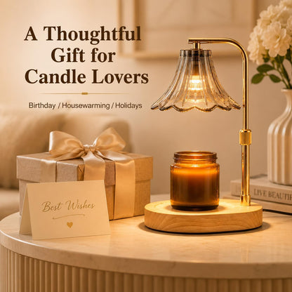Candle Warmer Lamp with Timer, Dimmer