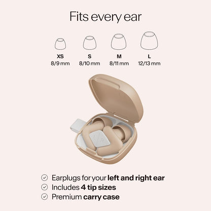 Alpine Silence | Ear Plugs for Noise Reduction, Sleep, Focus, & Travel