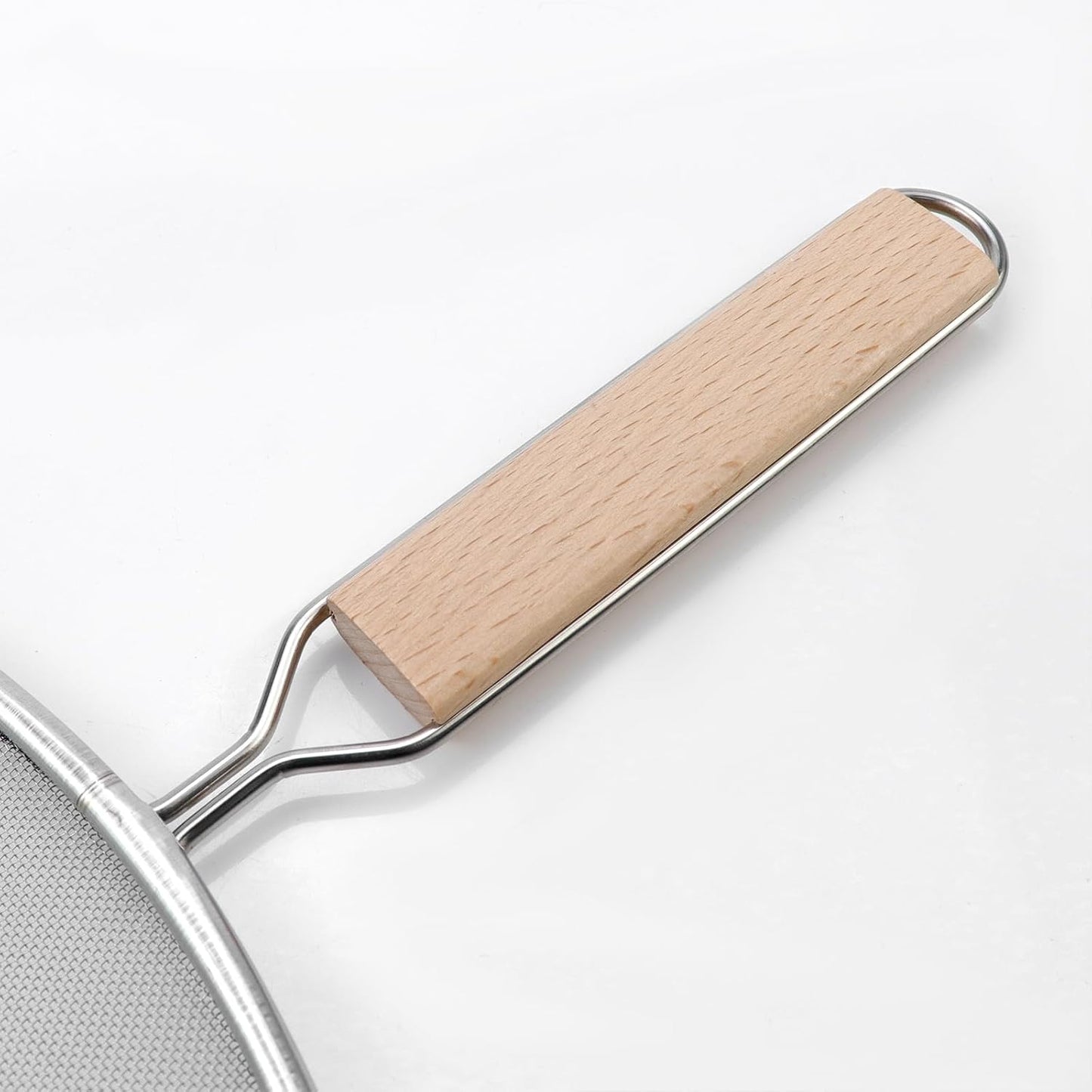 Oedema Set of 4 Splatter Screen Stainless Steel Grease Splatter Guard | 13"/11.42"/9.84"/8.23", Fine Mesh Splatter Screen, for Frying Pan, Skillet, Pot