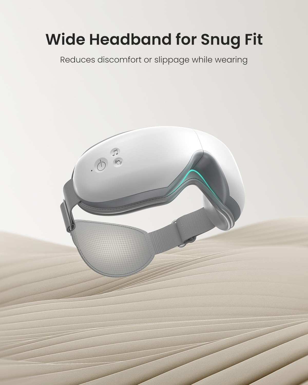 RENPHO Eyeris 1 Eye Massager with Heat, Heated Massage Eye Mask