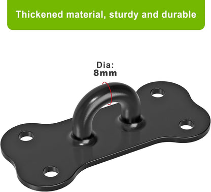 Wall Mount Dog Leash Holder, Heavy Duty Fully Welded Hook, 1 Pack | Convenient for Lead Management, Simple Installation, Sturdy Structure Suitable for Indoor, and Outdoor Use