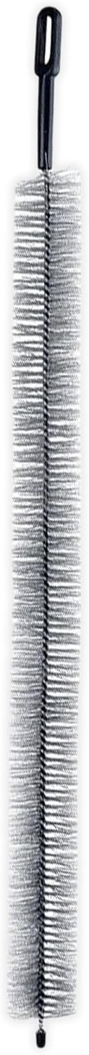 Bristle and Flexible Brush 27 Inch for Clothes Dryer Lint Vent Trap Cleaning, Refrigerator Coil, Drain Pipes and Radiators Cleaning (Plastic Handle - 1 Pack)