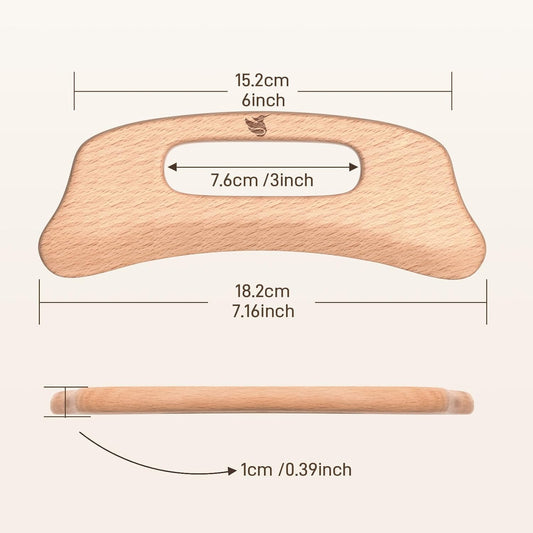 Wood Massage Tool (gua sha Board 2)