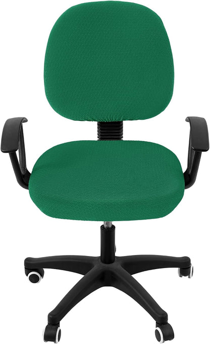 Smiry Office Computer Chair Armrest Covers, 2PCs Anti-dust Arm Rest Pad | Removable Washable Desk Chair Arm Pad Covers, Grey