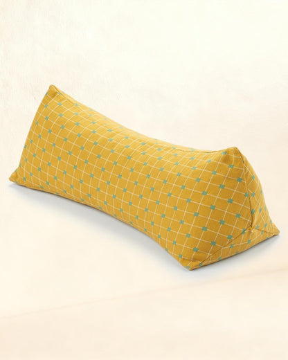 Buckwheat Cervical Neck Roll Pillow, Adjustable Firm Support for Neck Pain Relief, 15.7x6 Inch Buckwheat Hull Pillow for Back Side Sleepers