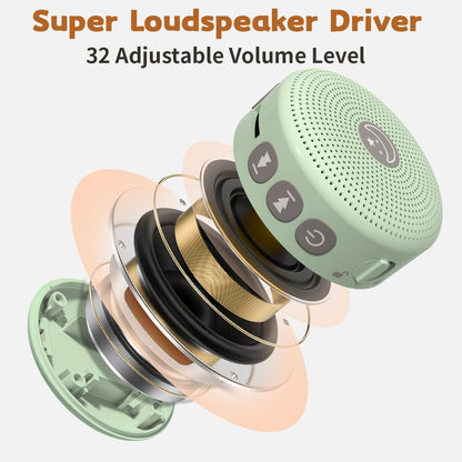 Portable Sound Machine Mini White Noise Machine Baby Shushing Brown Noise Machine with 30 Soothing Sounds for Kids Adults Dogs Auto-Off Timer 32 Volume Levels Sleep Machine for Home Office Privacy