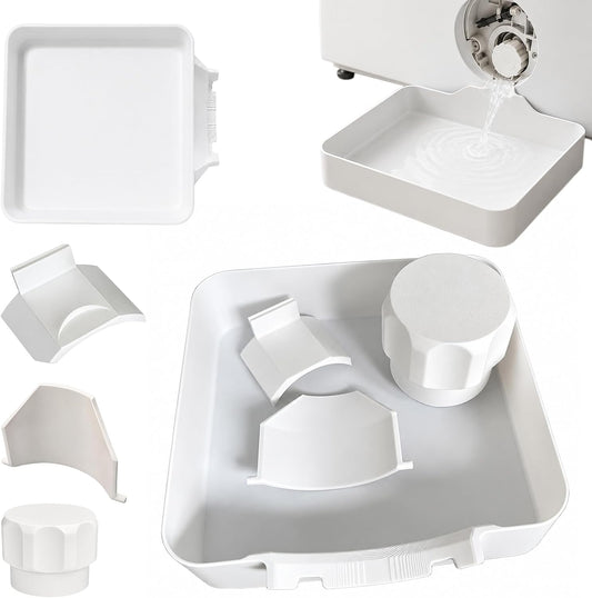 Universal Front-Load Washing Machine Drain Pan，1set | Washing Machine Drainage Tray, Easy Installation for Basements, Apartments, Mobile Homes, Garages, and Rentals