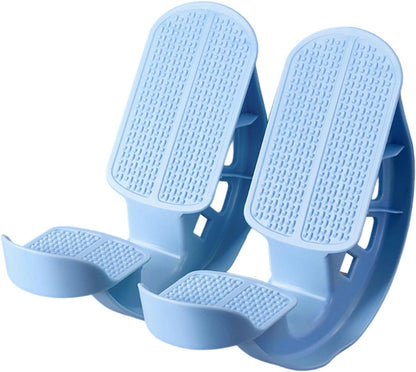 SM SunniMix 2 Pieces Foot Stretcher Rocker Calf Stretcher Ankle Stretcher Foot Rocker Board PP Material Non Slip Stable Design Suitable for, Blue
