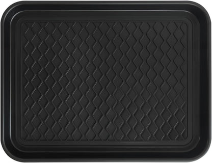 Boot Tray for Entryway, 3 Pack Waterproof Shoe Trays for Indoor Outdoor Use 20"x15" Durable Shoe Mat with Raised Edge, Non-Slip Tray for Boots, Pets, Garden & Muddy Shoes