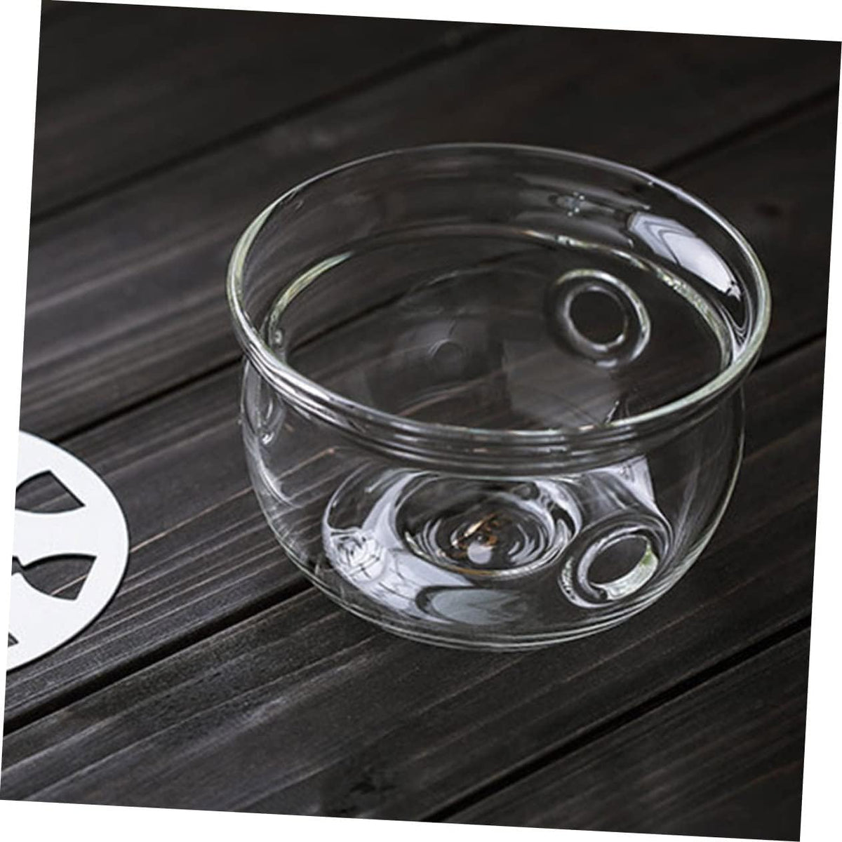 Glass Teapot Warmer Base for Tea Pot, Insulated Heating Stand
