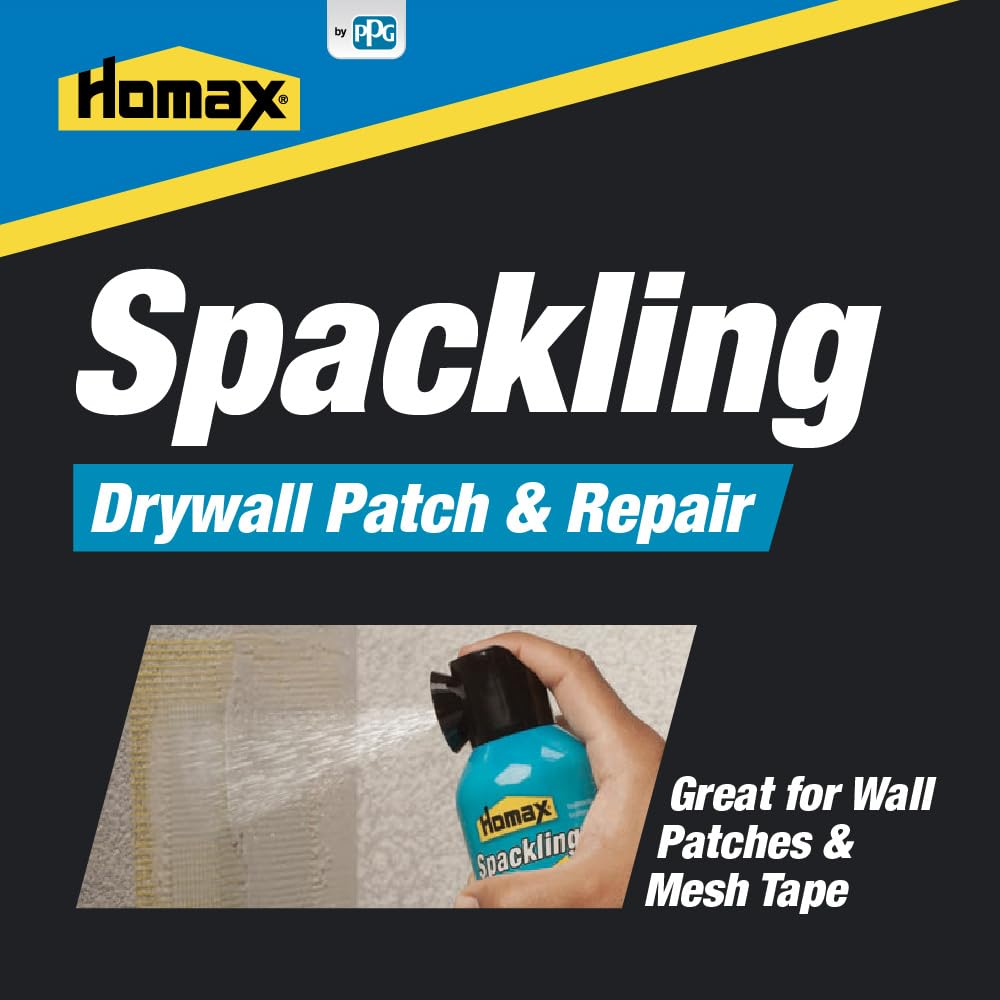 Homax 41072026734 Drywall Patch and Repair Kit, 4"x4" Wall Patch