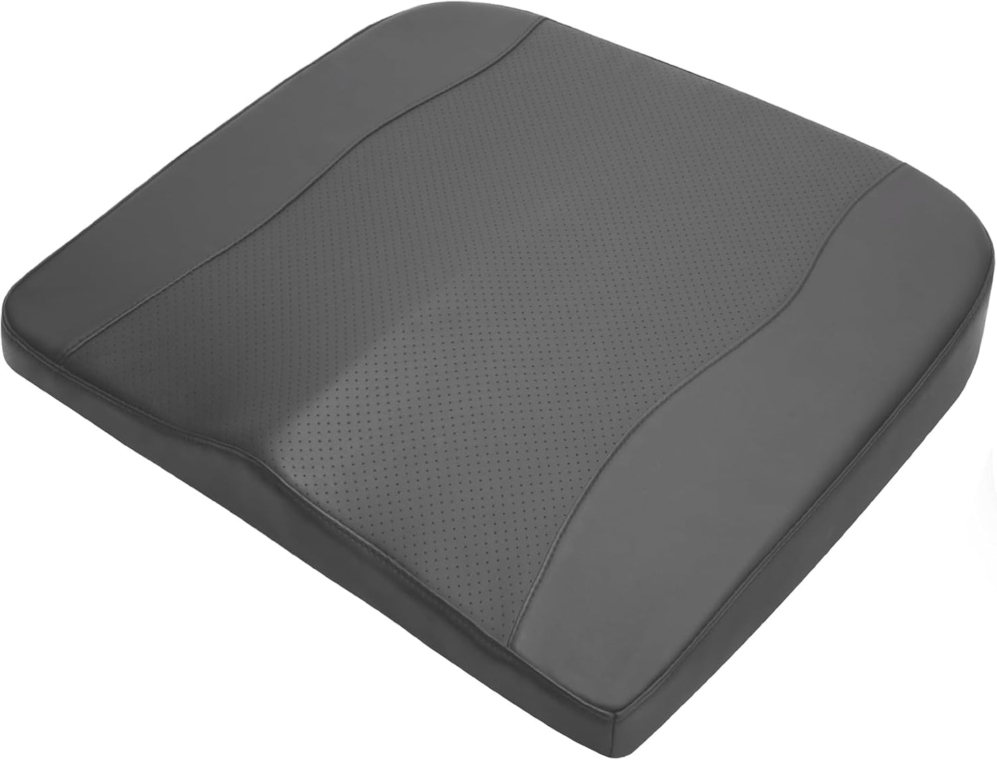 Lofty Aim Car Seat Cushion, Memory Foam Car Seat Cushions for Long Driving | Comfy Car Seat Pillow for Pain Relief, Driver Seat Cushion Adds Height, Butt Cushion for Car, Truck, Office Chair, Black