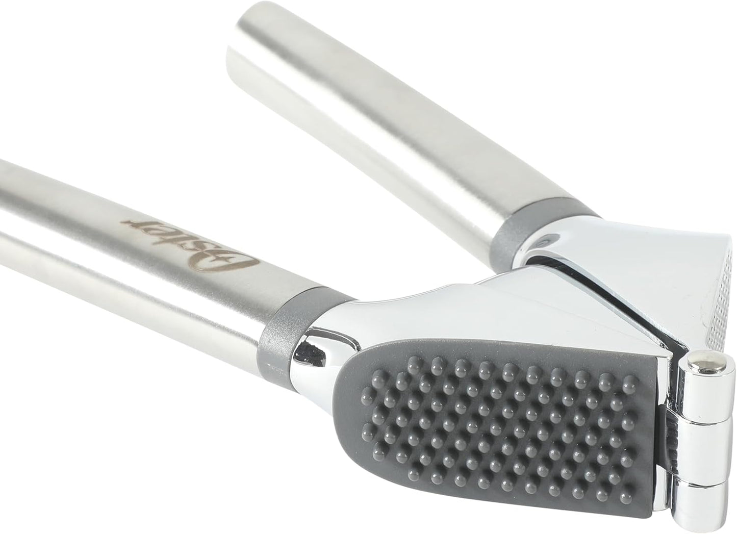 Oster Chadswyck 8” Can Opener, Stainless Steel Manual Can Opener with Soft Grip Handles, Smooth Edge Cutting, Dishwasher Safe