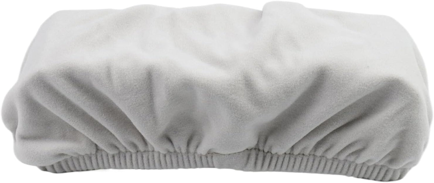 Office Chair Armrest Pads Covers Cushions Slipcovers (Dark Grey) | Universal Chair Armrest Pads Covers Cushions, Removable and Stretchable Slipcovers for Elbows and Forearms Pressure Relief