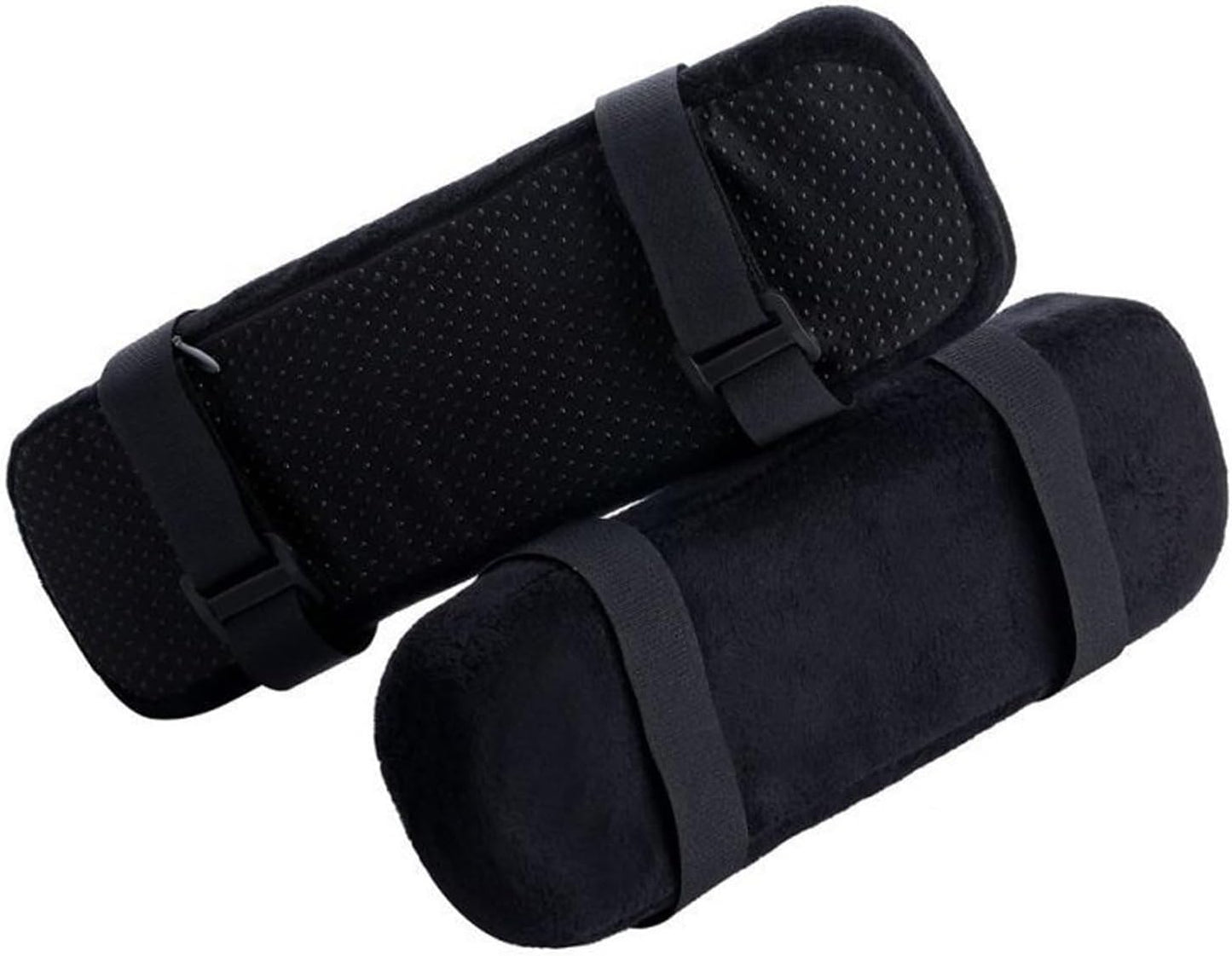 2pcs Office Chair Arm Pads Covers with Memory Foam Elbow Pillow for Forearm Pressure Relief for Office Chairs Gaming Chair