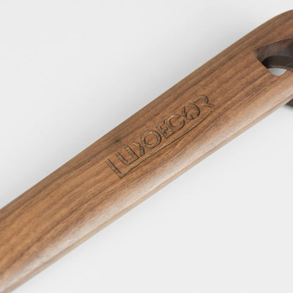 Luxdecor Long Handled Wooden Shoehorns-24in Wooden Long Handle Shoe Horn for Seinors Men Boot Jack Shoe Helper for Women
