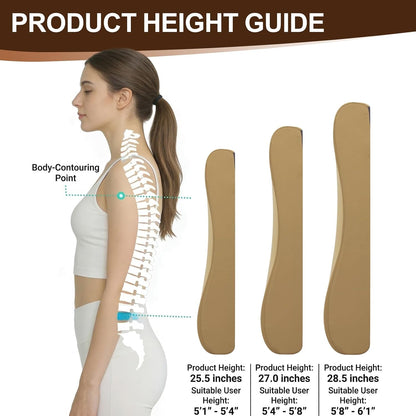 2-in-1 Neck Pillow Lumbar Support Pillow for Recliner Couch & Nursery Glider Chairs- High-Resilient Foam Cushion Ergonomic Back Support for Comfort in Rocking, Feeding, Nursing Brown S