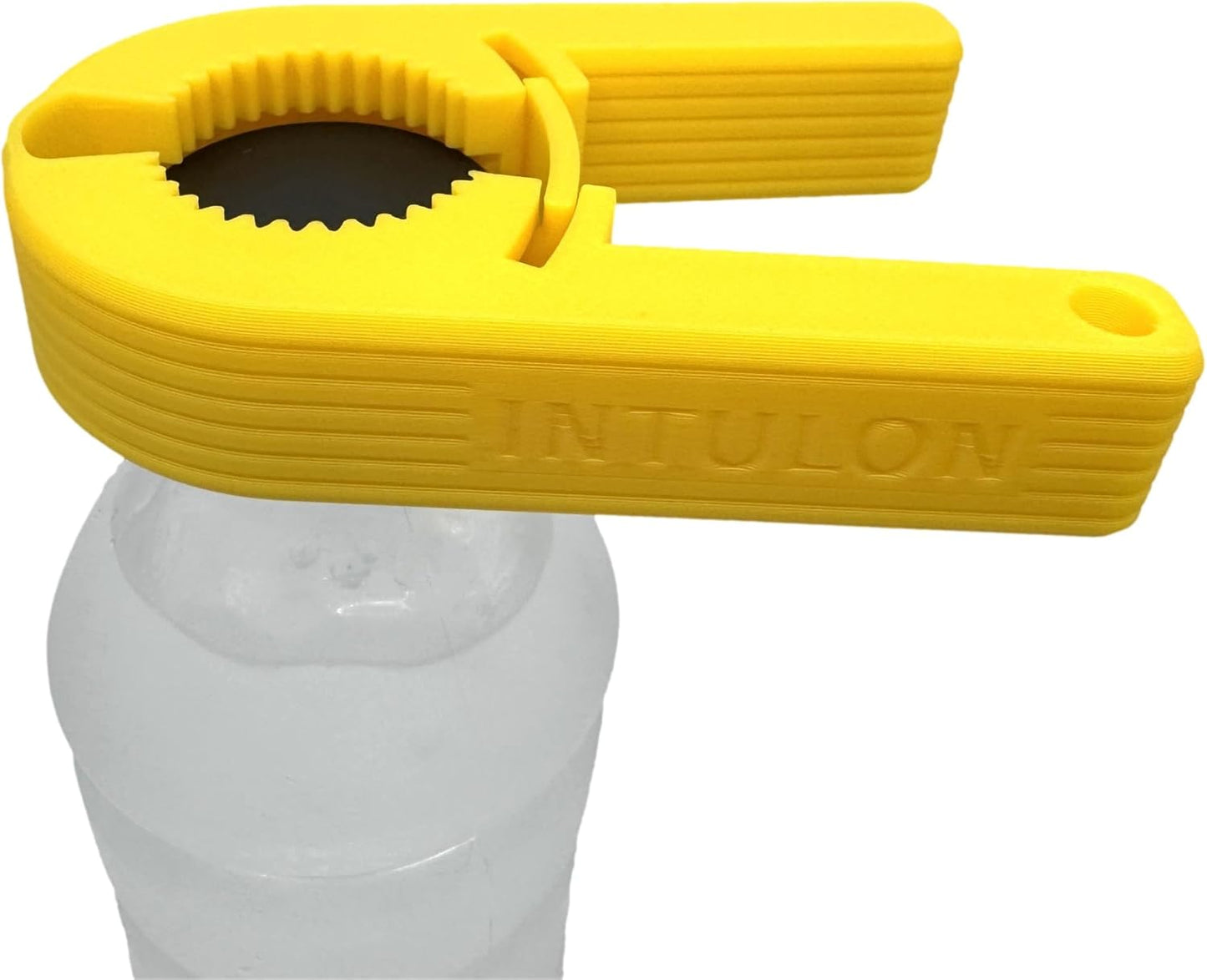 V7 Water Bottle Opener for Seniors Ergonomic Design Weak Hands Arthritis Friendly Twist Cap Remover Kitchen Gadget Handy Lightweight Utensil (Pink)