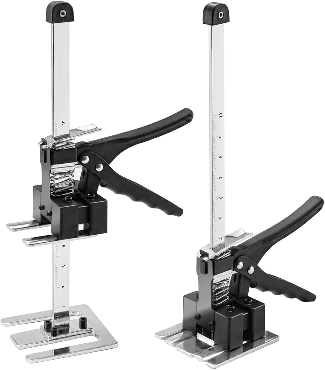 Greywolf Labor Saving Arm Jack 2 Pack, 15.5 Inch Manual Jack Tool, Multi-Function Furniture Lift, Bearing 440 lbs Lift 6.7 Inch, for Cabinet and Wall Tile Height Adjuster Handheld Tool