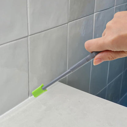11Pcs Silicone Caulking Tools 3 in1 Grout Removal Tool Grout Remove Scraper | 5 Silicone Replaceable Pads,4 Glass Glue Angle Scraper, Caulk Remover for Kitchen/Bathroom/Window/Joint