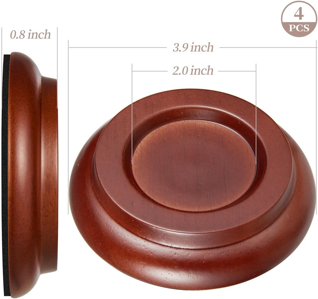 Piano Caster Cups Upright Piano Caster Cups Wood Coasters Cups