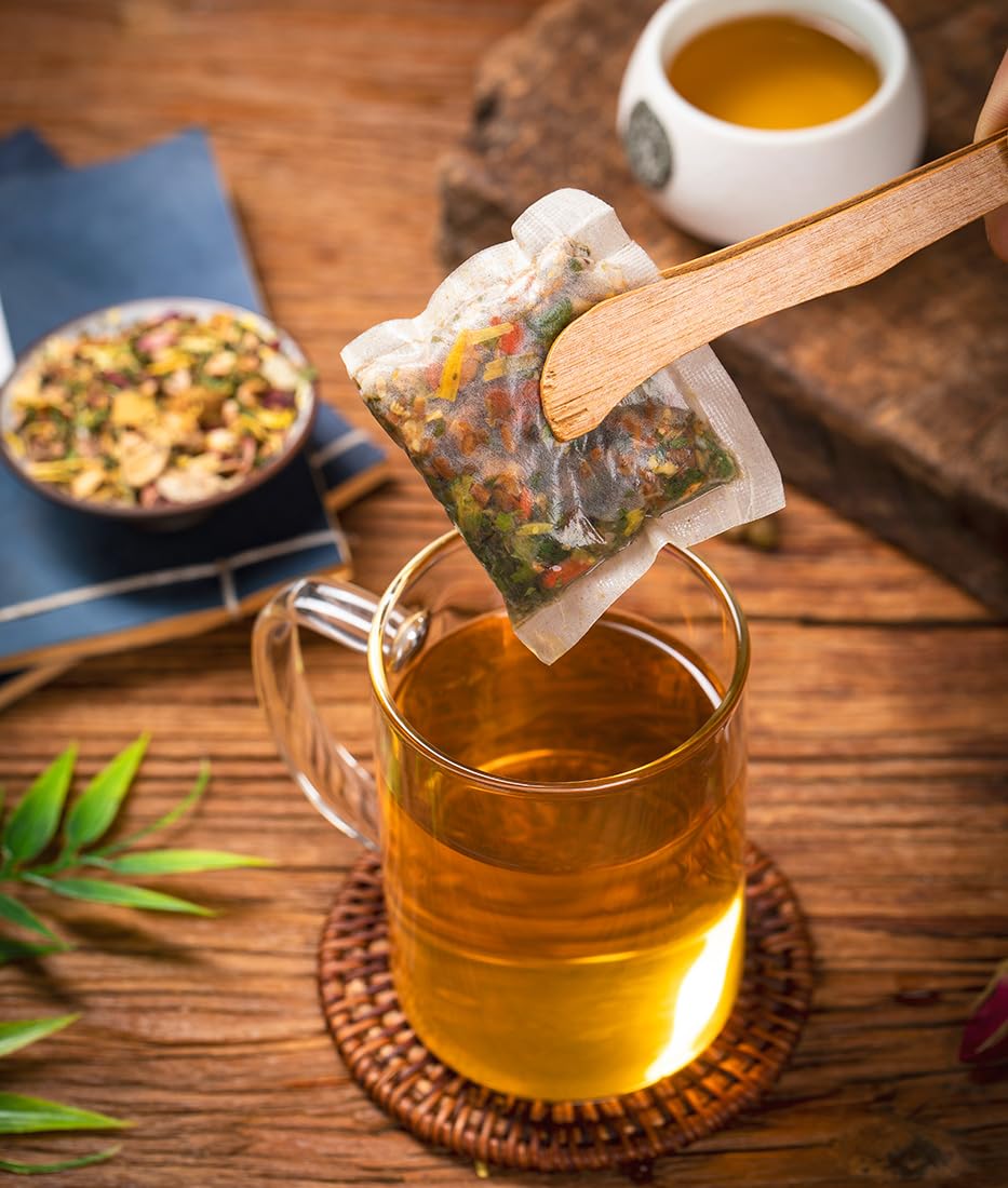 120 Premium Turmeric, Ginger, Cinnamon Blend Tea Bags, 100% Natural & No Additives & Caffeine Free.