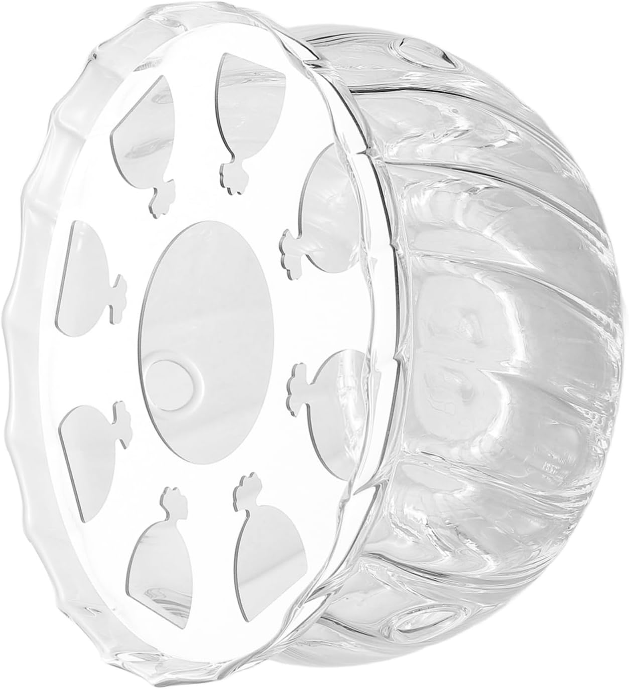 Elegant Glass Teapot Warmer Base for Tea Light Candles - Candle Holder for Teapot Stove Stylish Tea Accessory for Sophisticated Serving