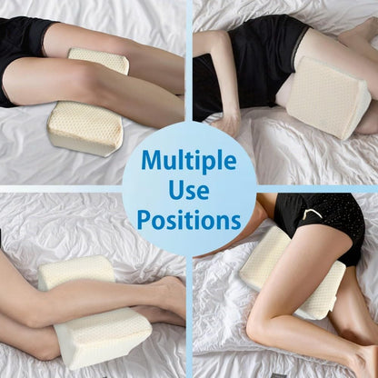 King Mills Plus Size Leg Pillow for Side Sleeping, Extra Large Smooth Spine Alignment Pillow, Side Sleeper Pillow Between Legs for Hip Pain Relief and Sciatica, Two Replaceable Cover | Smooth Spine Alignment, Hip Pain Relief and Sciatica, Two Replaceable