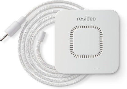 Honeywell Home RWD42/A Water Defense Water Leak Alarm with Sensing Cable, Rwd42 , White | RWD42/A Water Defense Rwd42 , White