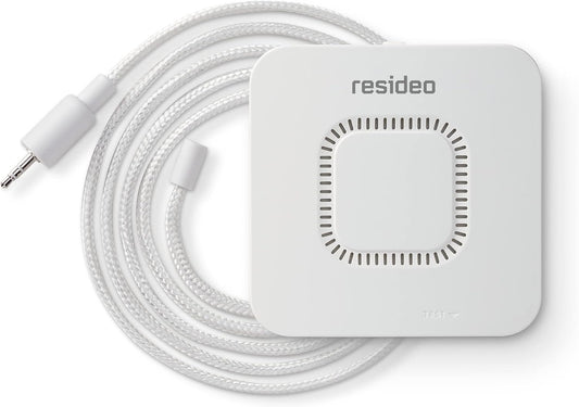 Honeywell Home RWD42/A Water Defense Water Leak Alarm with Sensing Cable, Rwd42 , White | RWD42/A Water Defense Rwd42 , White