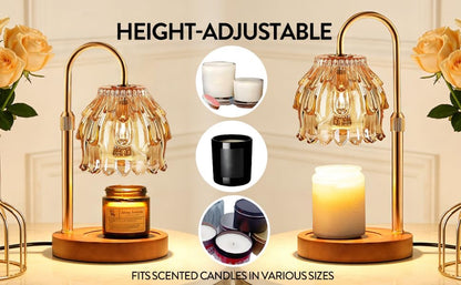 Candle Warmer Lamp with Timer Dimmable Home Decor Birthday Gifts for Women