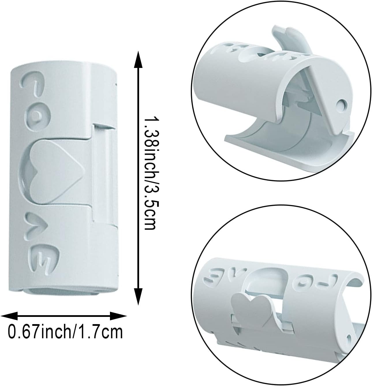 DonLeeving 20 PCS Bed Sheet Grippers Duvet Cover Clips Sheet Clips for Bedding Sheet Holder that Hold Slip and Fall Out Keep