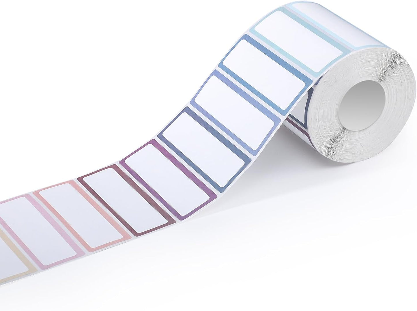 1000 Pcs Removable Freezer Labels 1 x 3 Inch, 10 Colors | Water And Oil Resistant, Easy To Write, Sticks To Containers, Ideal For Food Storage, Classroom, And Organizing