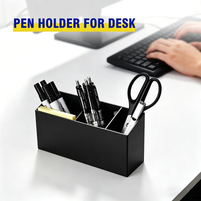 Magnetic Marker Holder for Whiteboard, Fridge, Teacher Must Have | Acrylic Magnet Dry Erase Pen Holder for Refrigeator, Anti-slip Pencil Holder for Classroom, Locker Organizer Accessories