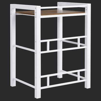 Washer Dryer Stacking Rack Stand, Heavy Duty Steel Standing Storage Shelf Washing Machine Shelf, Over The Washer and Dryer Shelves Space Saving, Load Capacity 300kg, for Bathroom Laundry Room (black)