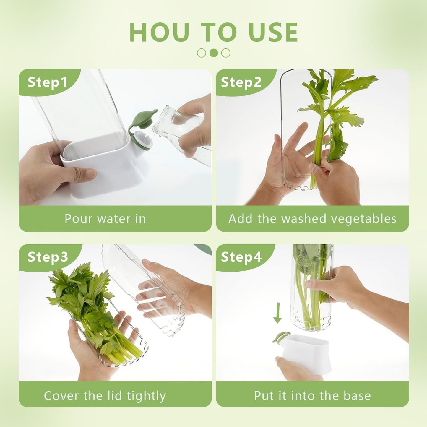 Herb Keeper for Refrigerator - Premium Herb Saver, Keep Cilantro Fresh, Versatile Herb Keeper for Prolonging Freshness of All Herbs