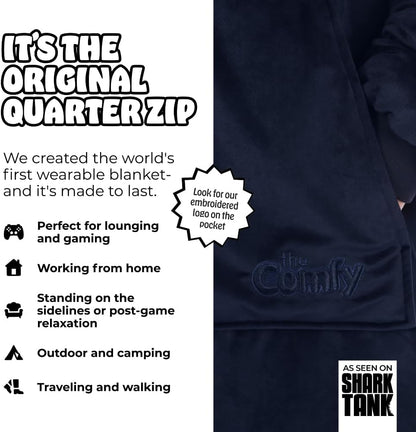 THE COMFY Original | Shark Tank | Patented | Sherpa Wearable Blanket Hoodie
