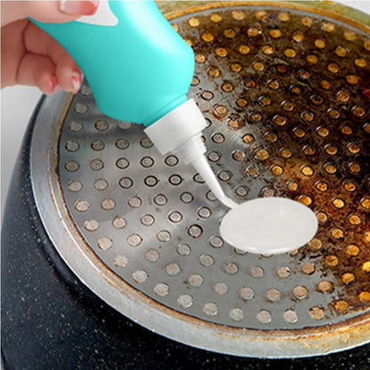 Magic Gel Cleaner For Pots And Pans, 150g Black Pot Bottom Cleaning Gel, Stainless Steel Pot Cleaner, Pot Cleaner For Bottom Of Pans, Cooktop Cleaner Cookware Cleaner Rust Remover (1pcs)